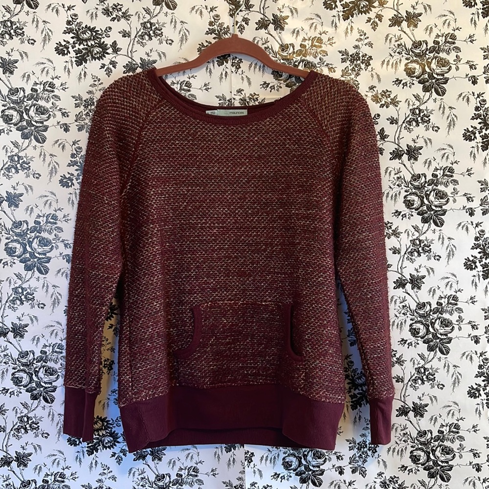 MAURICES. Purple Sweater.